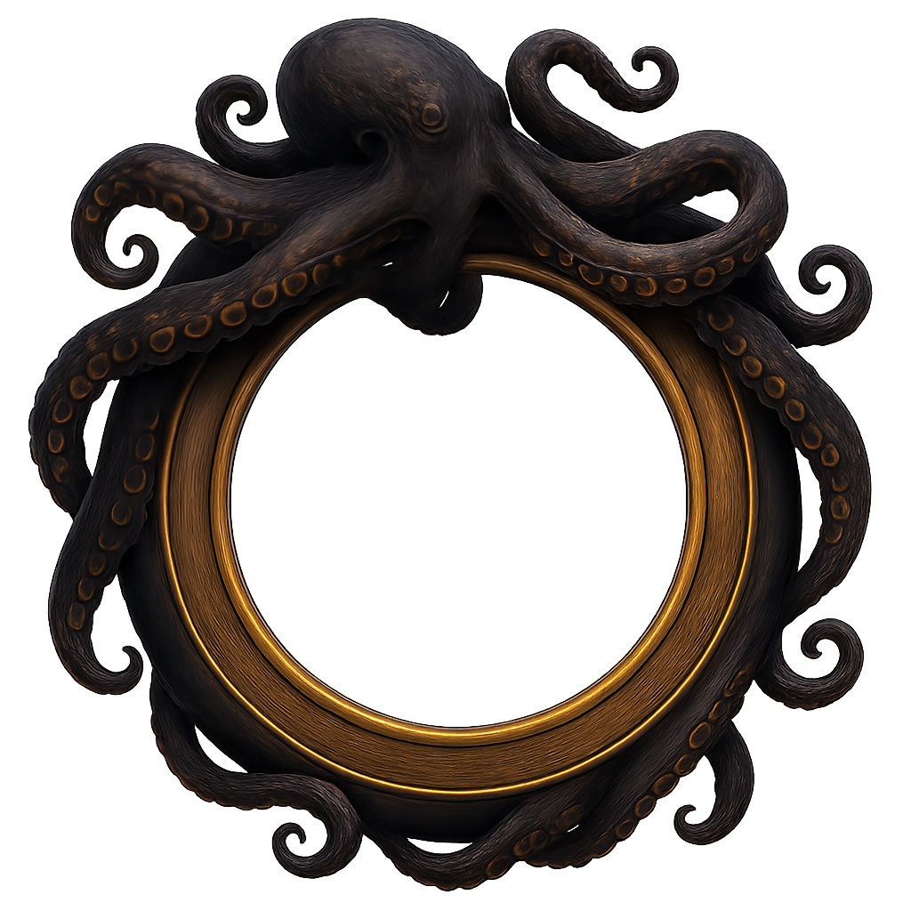 Обложка с осьминогом